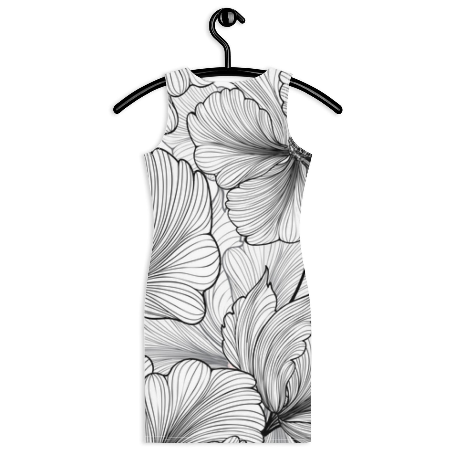 Greenleyland Attire - Floral pattern fitted Dress